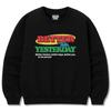 Seupeullaesikodeu Heavy Crewneck Sweatshirt Black - Better Than Yesterday