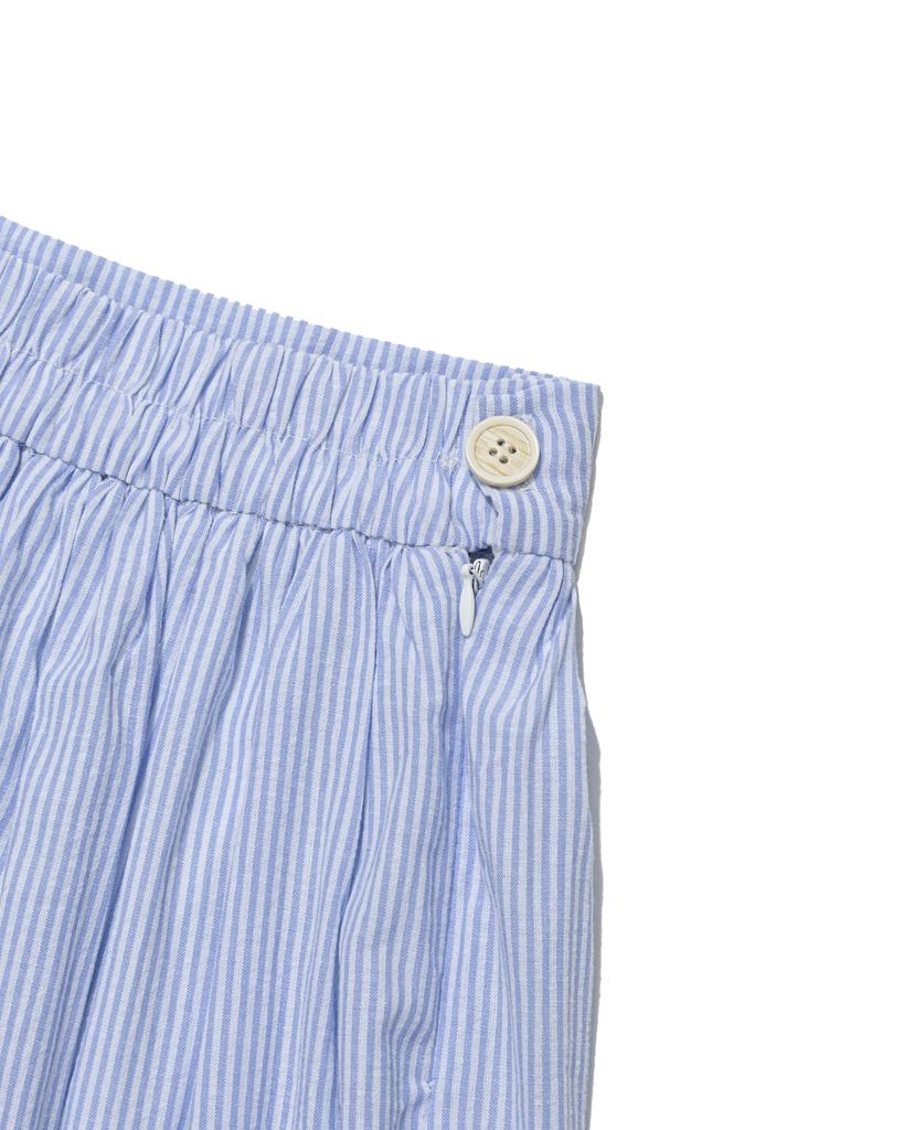 Moa Lace Striped Flare Skirt