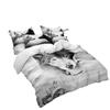 Bedding Kit, Bed Sheet Quilt Cover, Home Textile Three-Piece Set 3D Digital Printing