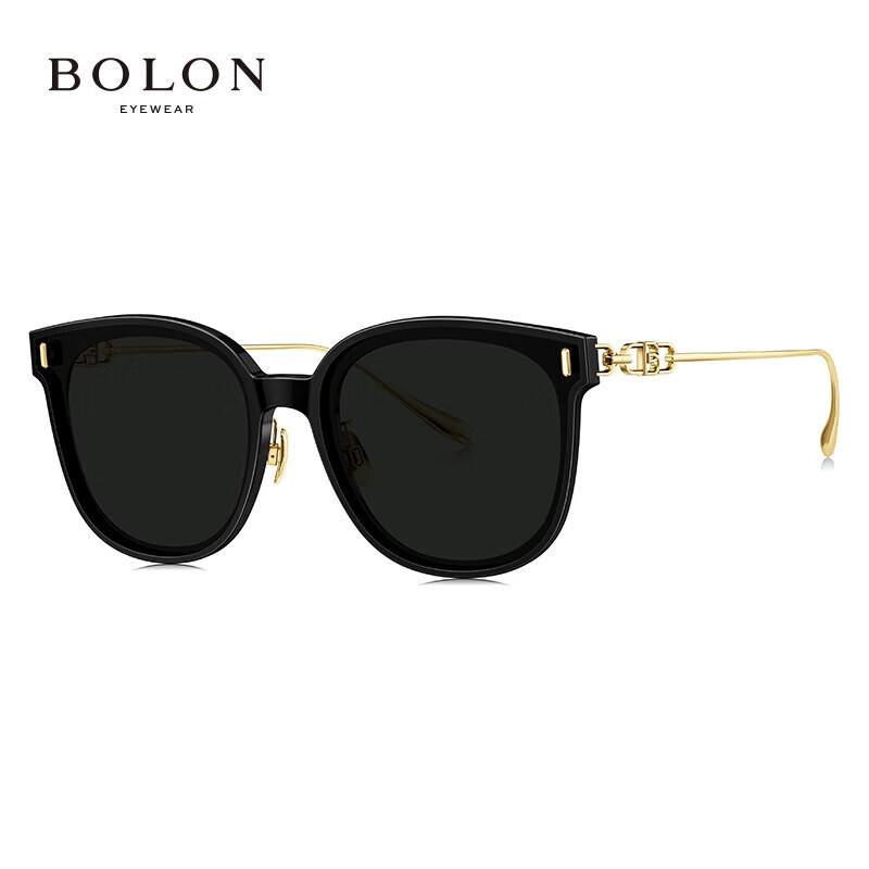 BOLON Wang Hedi Style Large Frame Cat-Eye Beta Titanium Sunglasses