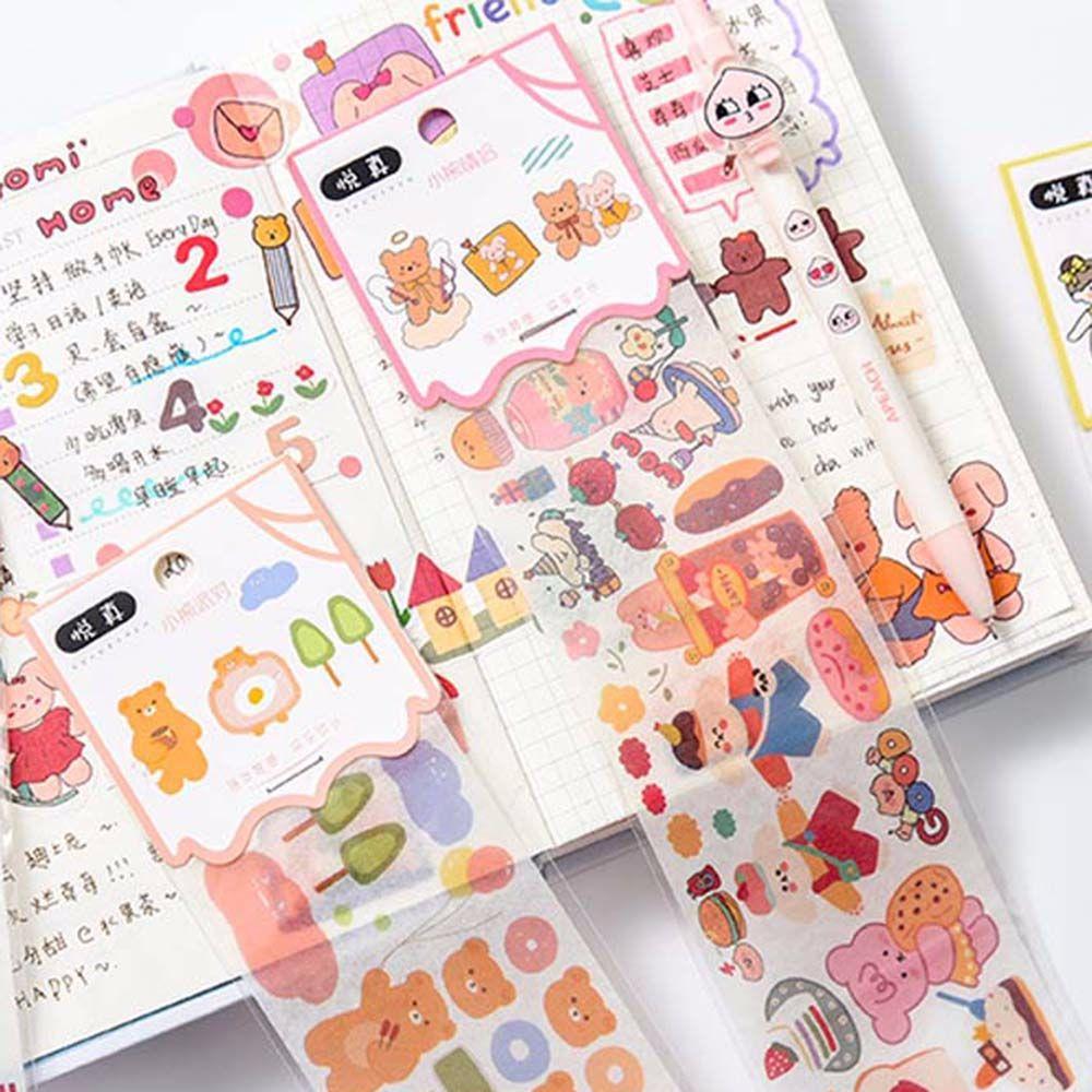 

Art Craft Journal DIY Stickers Stationery Sticker Cartton Scrapbooking Diary Decorative Stickers 2