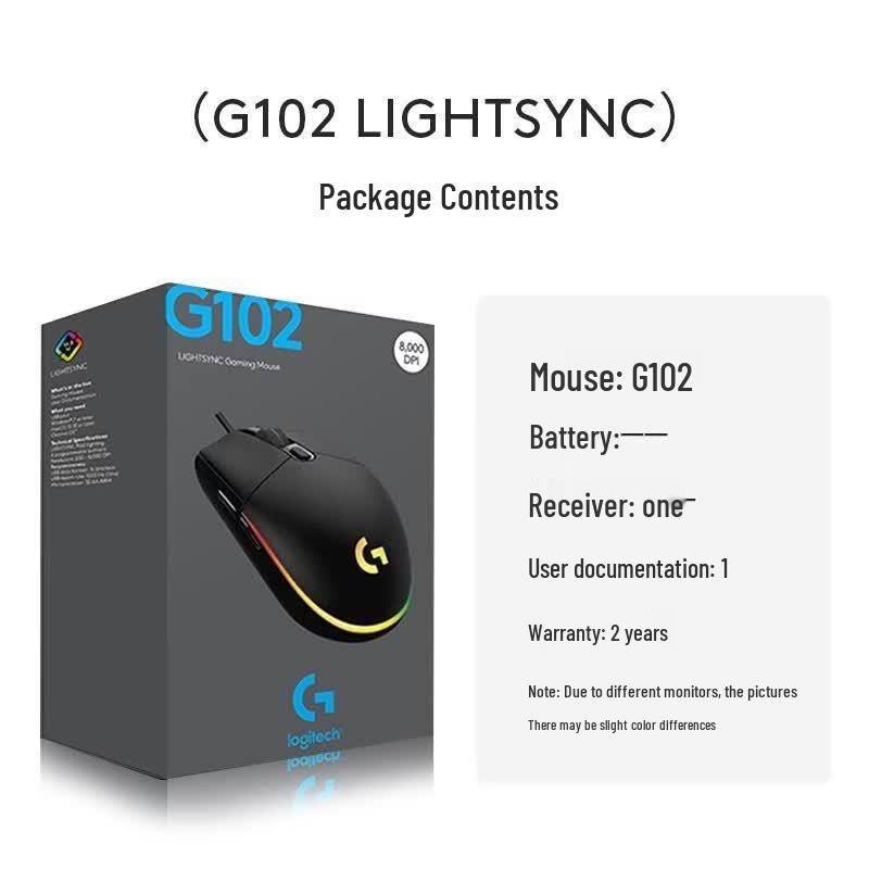 Logitech G102 kabelgebundene Gaming-Maus