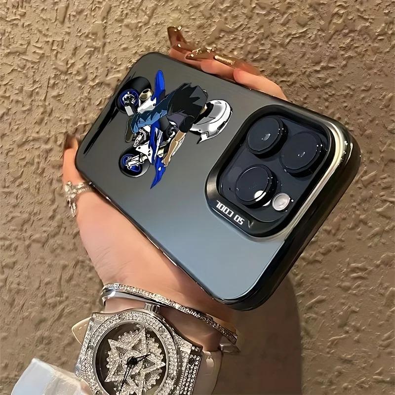 Fashionable and trendy motorcycle phone case for iPhone 17 16 15 14 13 12 11 Pro Max Plus XR anti-fall and shockproof rear cover