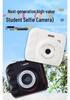 HD Aparat Polaroid z podwójnym obiektywem dla studentów - Uroczy i przenośny, Natychmiastowy transfer zdjęć do telefonu, Kolorowe zdjęcia 12MP