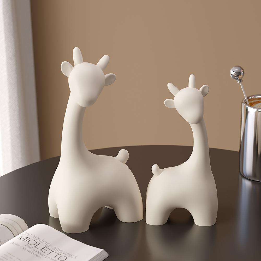 Nordisk Utsökt Hjortstaty Vardagsrum Kontor Skulptur Heminredningstillbehör Figurer Bröllopspresent Skrivbordsdekoration