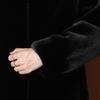 Female Mink Velvet Long Jacket In The Elderly Whole Mink Velvet Fashion Mink Coat for Mothers