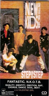 CD NEW KIDS ON THE BLOCK - Step by Step CSDS8150 CBS/Sony 1990 Japan Dance & Electronica Used