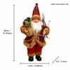 2026 Weihnachtsdekoration für Zuhause Weihnachtsmann Plüschpuppe 30cm Navidad Party Deko Xmas Ornamente Neujahrsgeschenk
