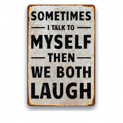 Grappig Retro Metalen Bord Vintage Wanddecoratie Blikken Bord 12x8 Inch Huisbar Garage Man Cave