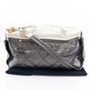 CHANEL Paris Biarritz Shoulder Bag A34206 One Belt Matelasse Silver Coated canvas Women Used