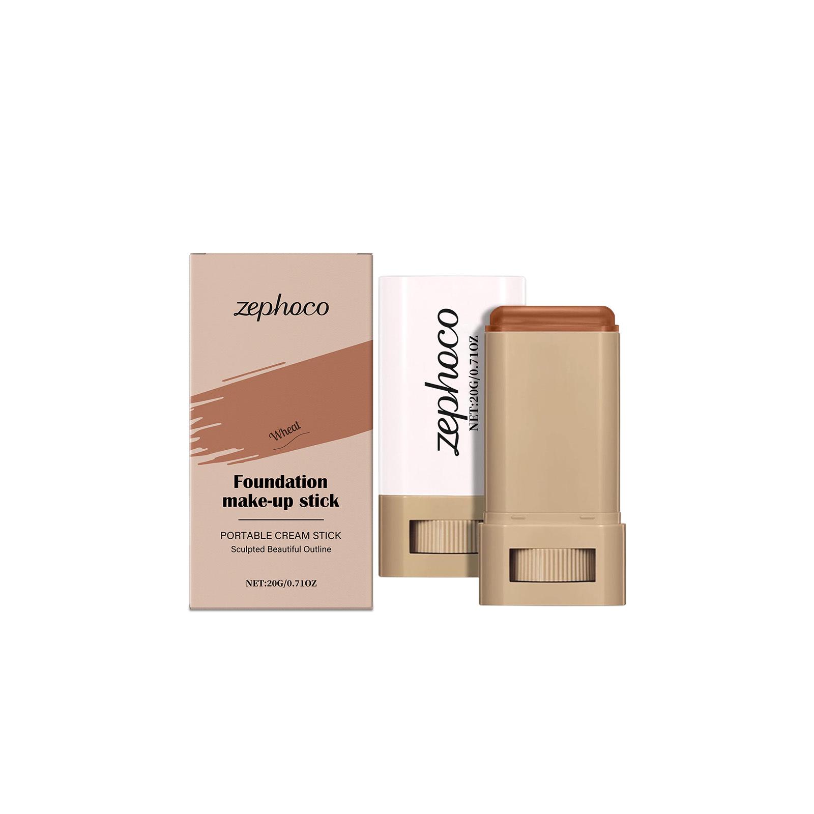 Увлажняющий стик-тональное средство Zephoco Ivory White - Легкий, Стойкий, Равномерное покрытие.