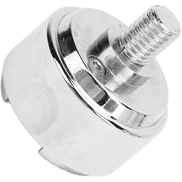 SIXRUN Shift Knob Mounting Adapter, Shift Knob Mounting Adapter 70589 1/2in‑13 Thread Chrome Replacement for Fuller Shifter 13 15 18 10 Speed