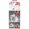 60cm Spring Pipe Dredging Tools, Drain Snake, Drain Cleaner Sticks Clog Remover Cleaning Household for KitchenBending Sink Tool