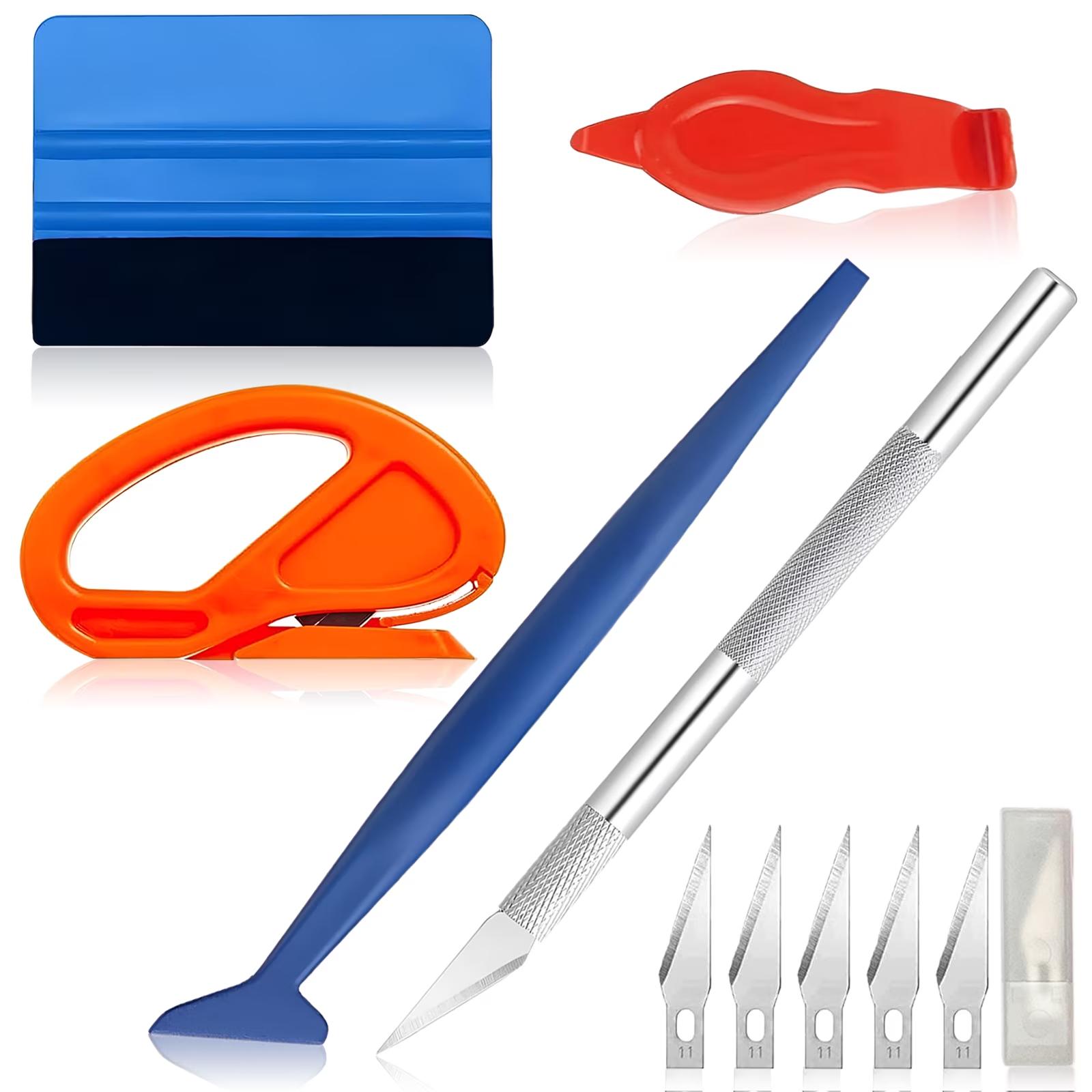 

Vinyl Installation Tool Kit for Install Car Window DIY Washboard Tools Scrape Kit Cutting Tools Film Cutting Accessories