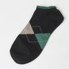 Daks Ankle 4 Pair Set Cotton Blend Check Color Mix Dbss5f901bk