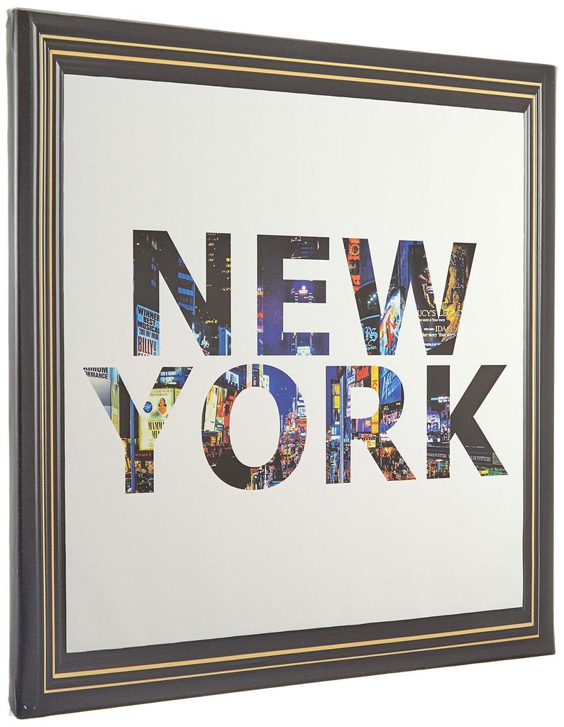 Typography New York Art 57cm x Made in Stylish Interior Living Fabric Panel, 57cm, Large, Japan, Poster, Decor, Room, Cityscape, Art, Fashion, Panel,