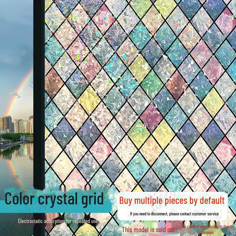 Nordic Privacy Frosted Window Film: Light-Transmitting & Anti-Peeping for Household and Bathroom Glass