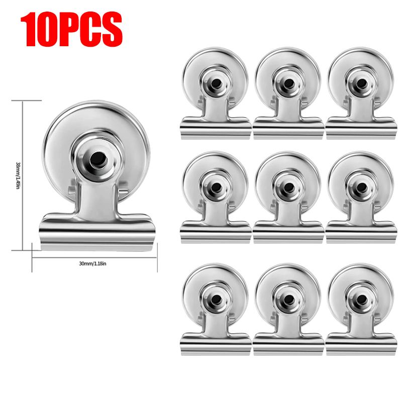 Magnet Clips Heavy Duty Sticky Pads Strong Refrigerator Magnetic Clips for Whiteboard Photo Office Locker Displays Magnets Clip