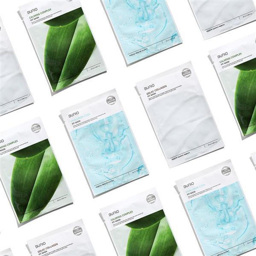 Bunio Klebende Passformmaske 15 Stück (5 pro Typ) Sehr empfohlen von Influencern