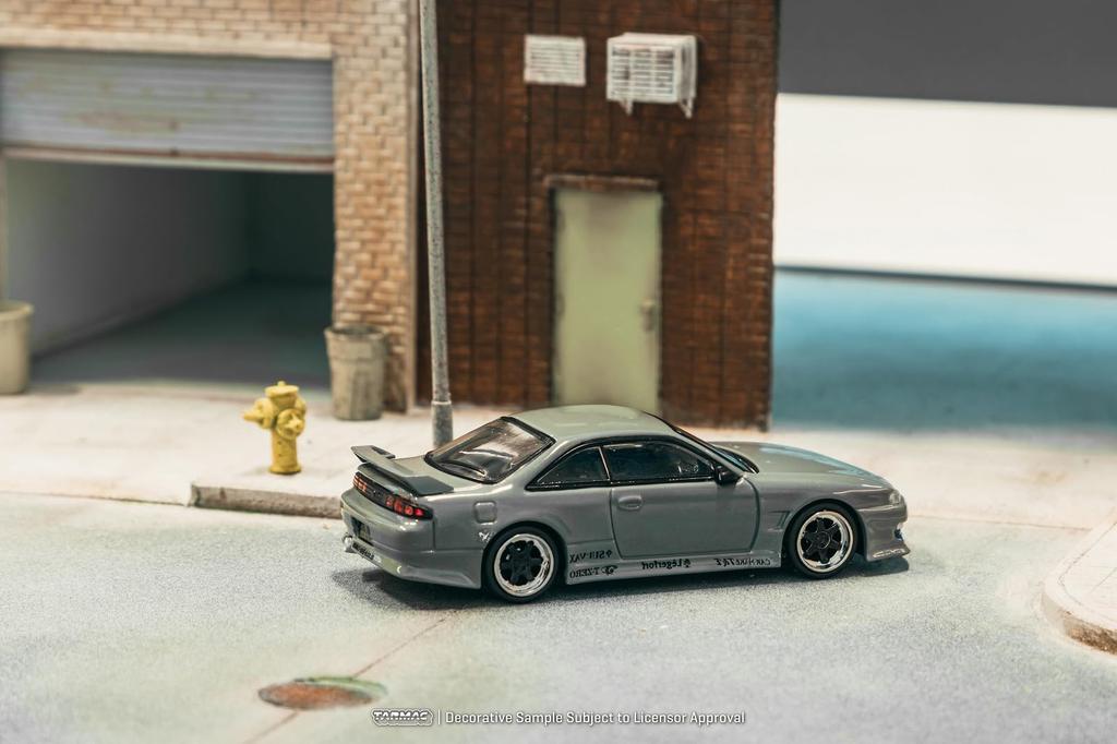 Speedmaster Japan TARMACWORKS Scale VERTEX Silvia Grey Finished Model 1/64 (S 14) T64G-018-GY