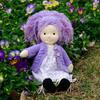 BlissfulPixie Waldorf Handmade Doll Cute Plush Girl Perfect for Kids Doll, - Fruzie, 30cm, Soft, Doll,