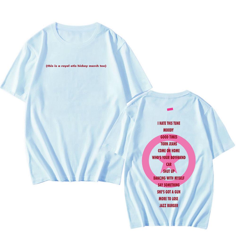 This Is A Royel Otis Hickey Merch Tee Royel Otis Print T-shirt Fashion Cotton Men/Women Tshirts Graphic Print Tops
