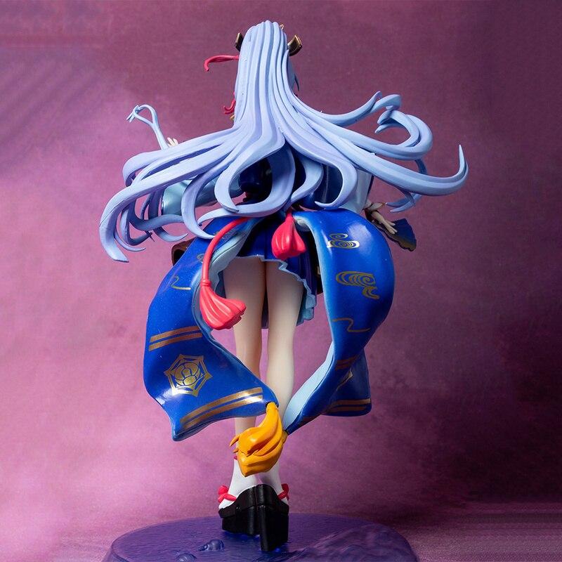 Genshin Impact Kamisato Ayaka Anime Figure Gk Action Figures Statue Figurine Model Doll Pvc Decoration Collection Gift Toys 25cm