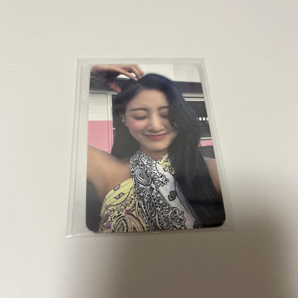 [USED] JIHYO ZONE store bonus trading card ALADIN Jihyo