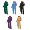 Women's Two Piece Outfits Long Sleeve Pullover Hoodie Wide Leg Pants Tracksuit Sets Fall Casual Lounge Sweatsuit