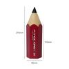 Pencil Shape Pen Holder Creative Desktop With Cover Dustproof Stationery Storage Pen Box Storage Bucket Makeup Brush Holder