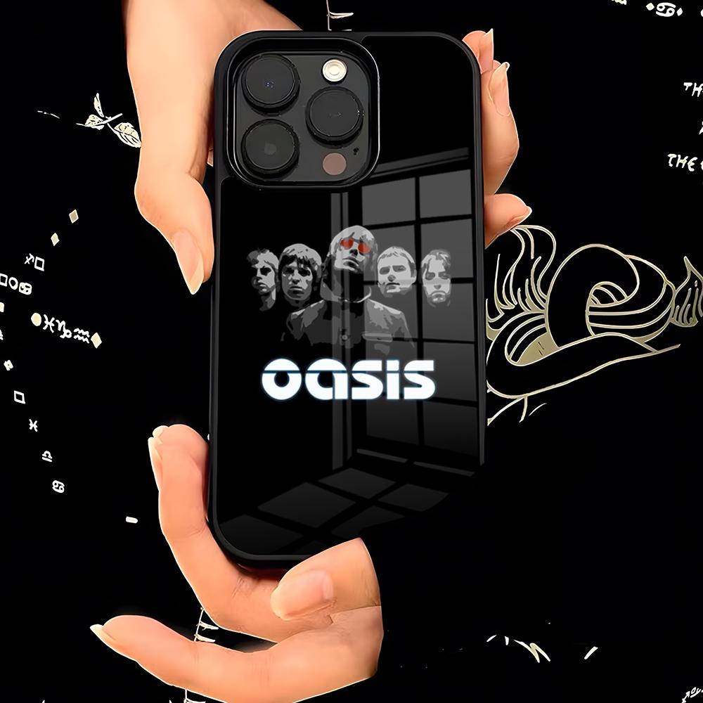 Oasis Phone Case PC+TPU For IPhone 15 16 17ProMax 13 16 11 12 14 Pro Xs Max Mini Xr X Plus Cover