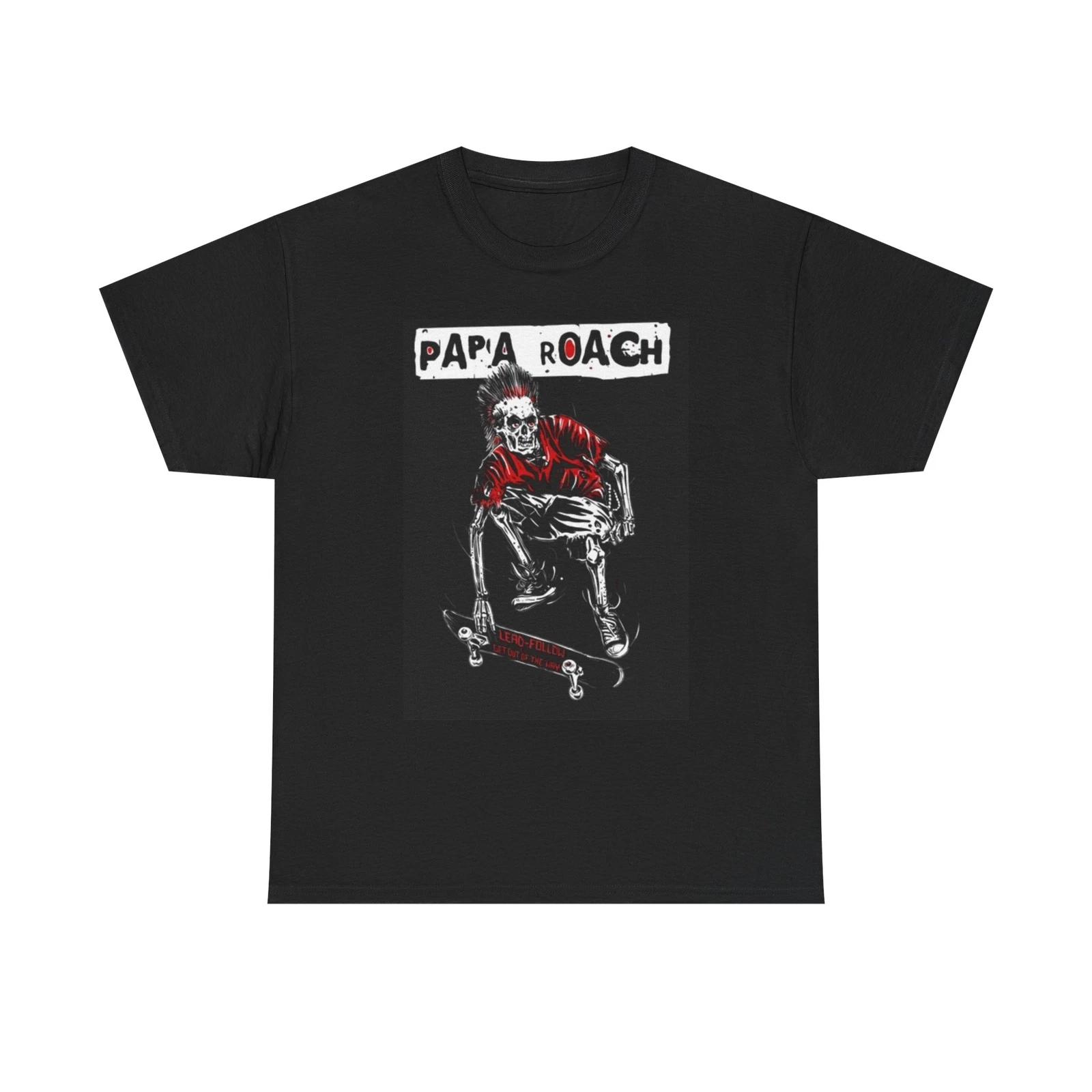 Men s and Women s T-shirts Papa Roach Graphic XXL