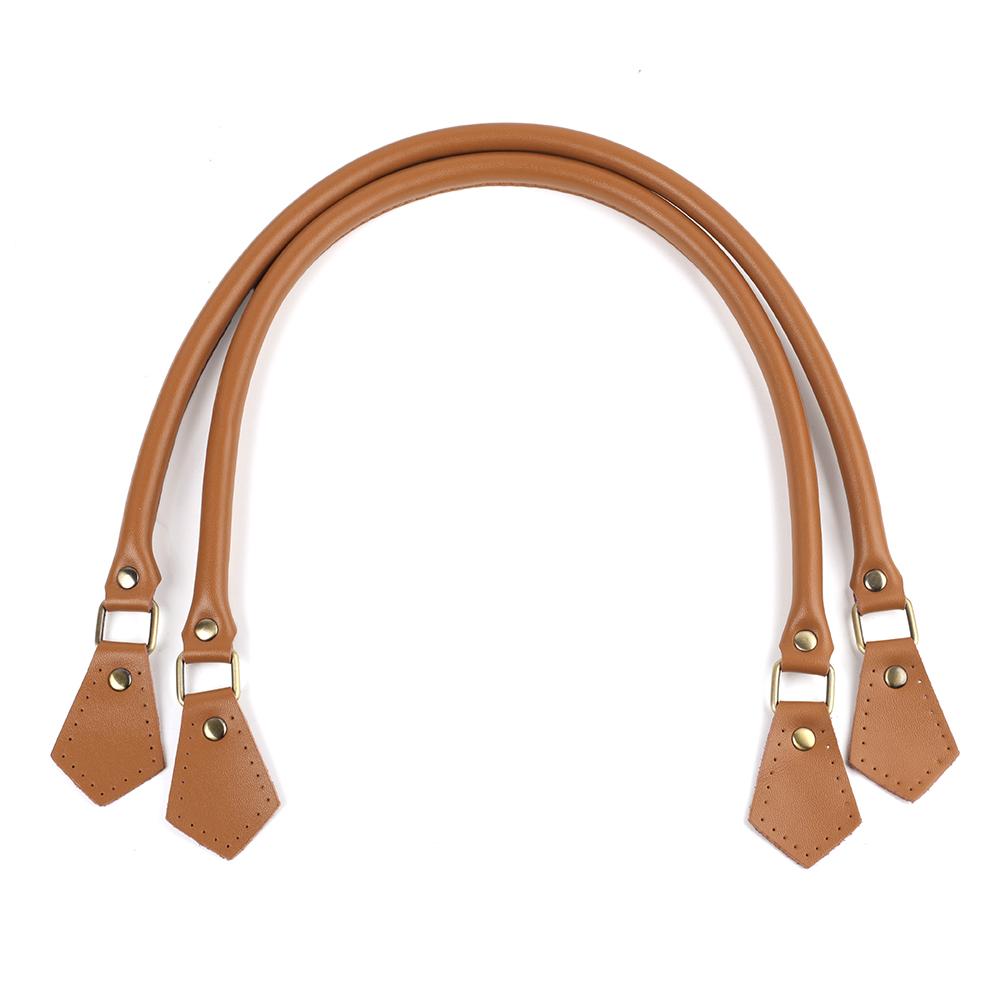 2pcs 60cm Leather Purses Straps Handles Shoulder Bag Replacement for Women Underarm Bags Wallet Handbag DIY Handmade Accessories