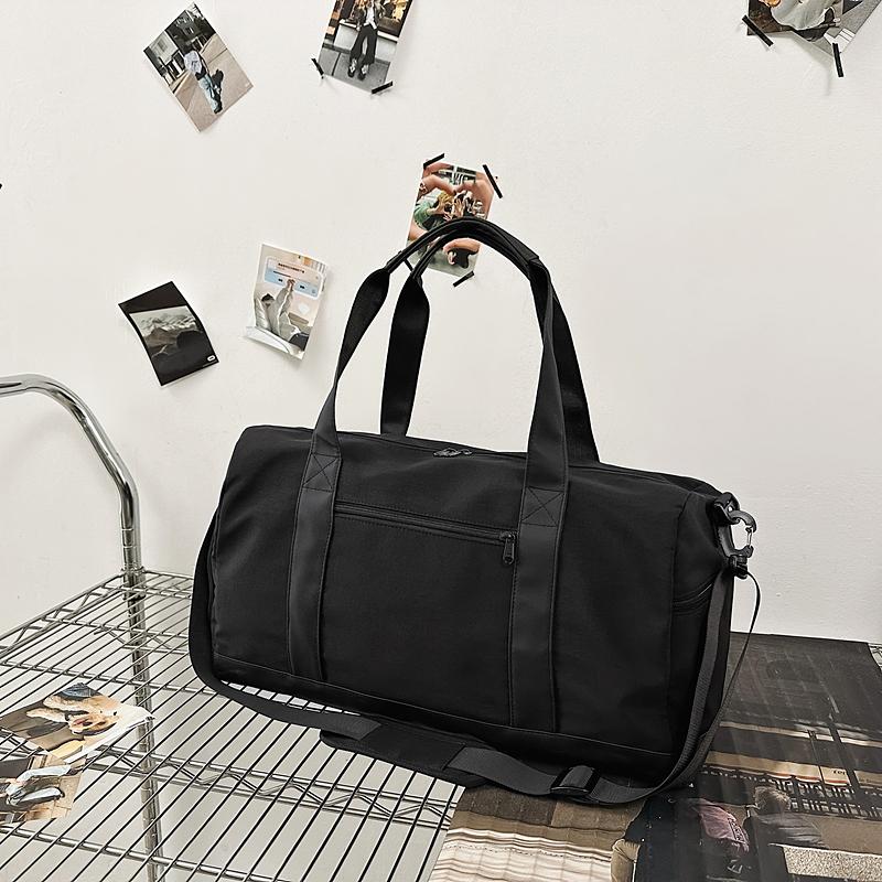 Reiseveske Stor Kapasitet Tørr og Våt Separat Vannavvisende Duffelbag Separasjon Sko Lommer Sports Fitness Bag