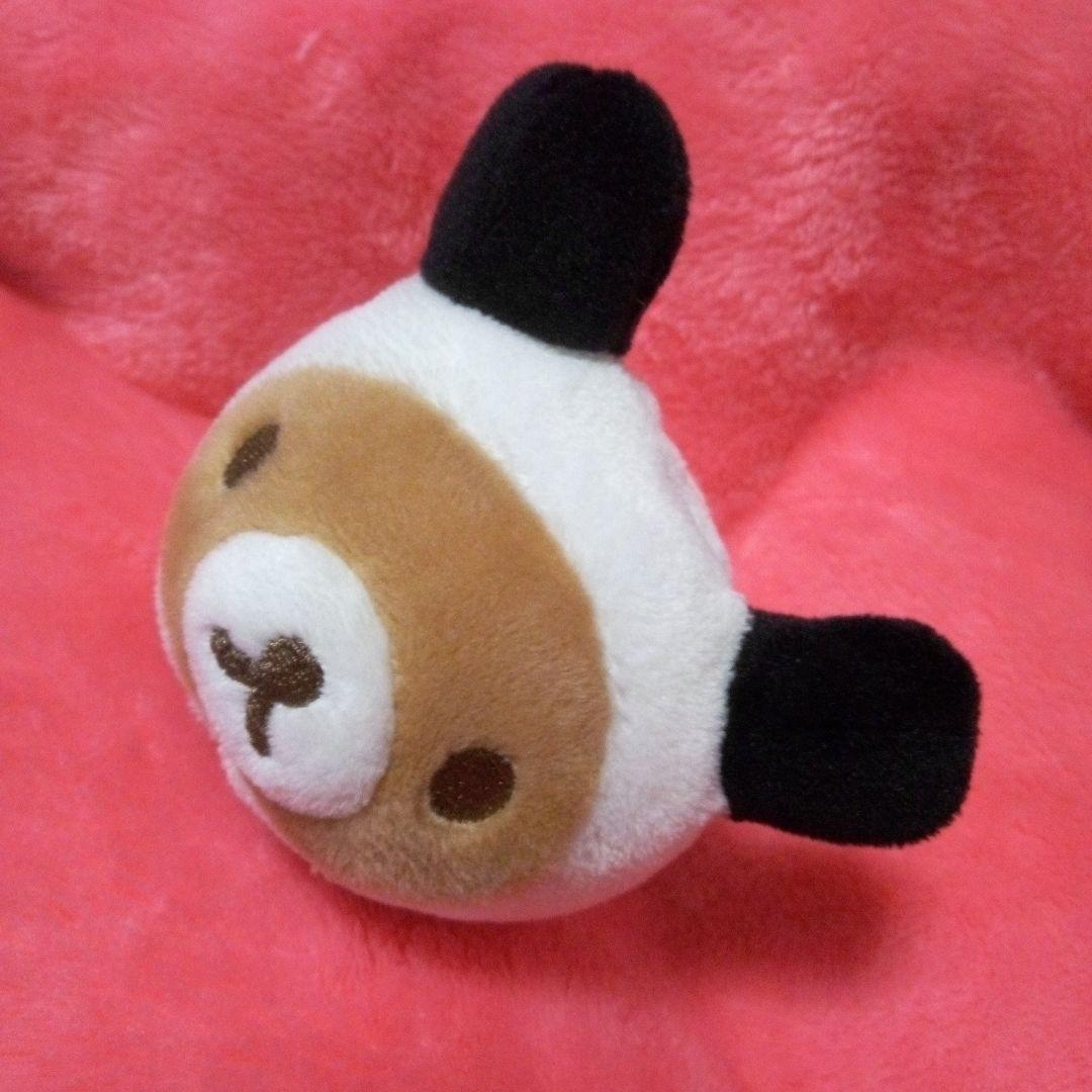 Rilakkuma Mochipettan Tenori Plush Panda Heisei Retro San-X