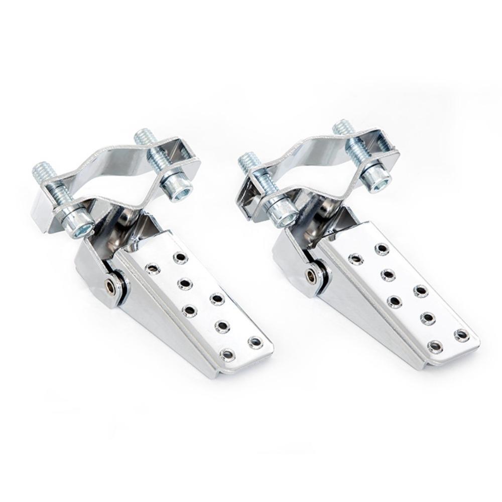 1 Pair Shock-absorbing Foldable Foot Pegs Modified Parts Foot Step Motorcycle