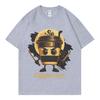Cappuccino Assassino Lustiges Italienisches Brainrot Meme T-Shirt Hohe Qualität Mode Übergroßes T-Shirt Unisex Lässige Baumwoll-T-Shirts
