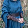 Medieval Elf Knight Wrist Guards - Cosplay Armor for Halloween