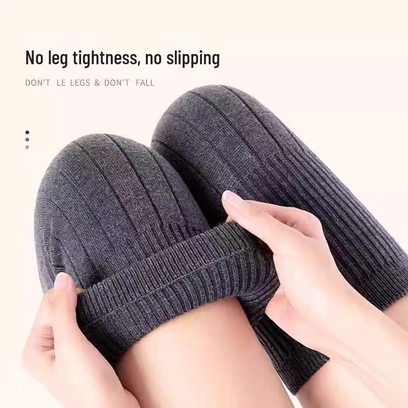 Thickened Anti-Slip Knee Pads for Men & Women - Warm Leg Warmers for Autumn/Winter