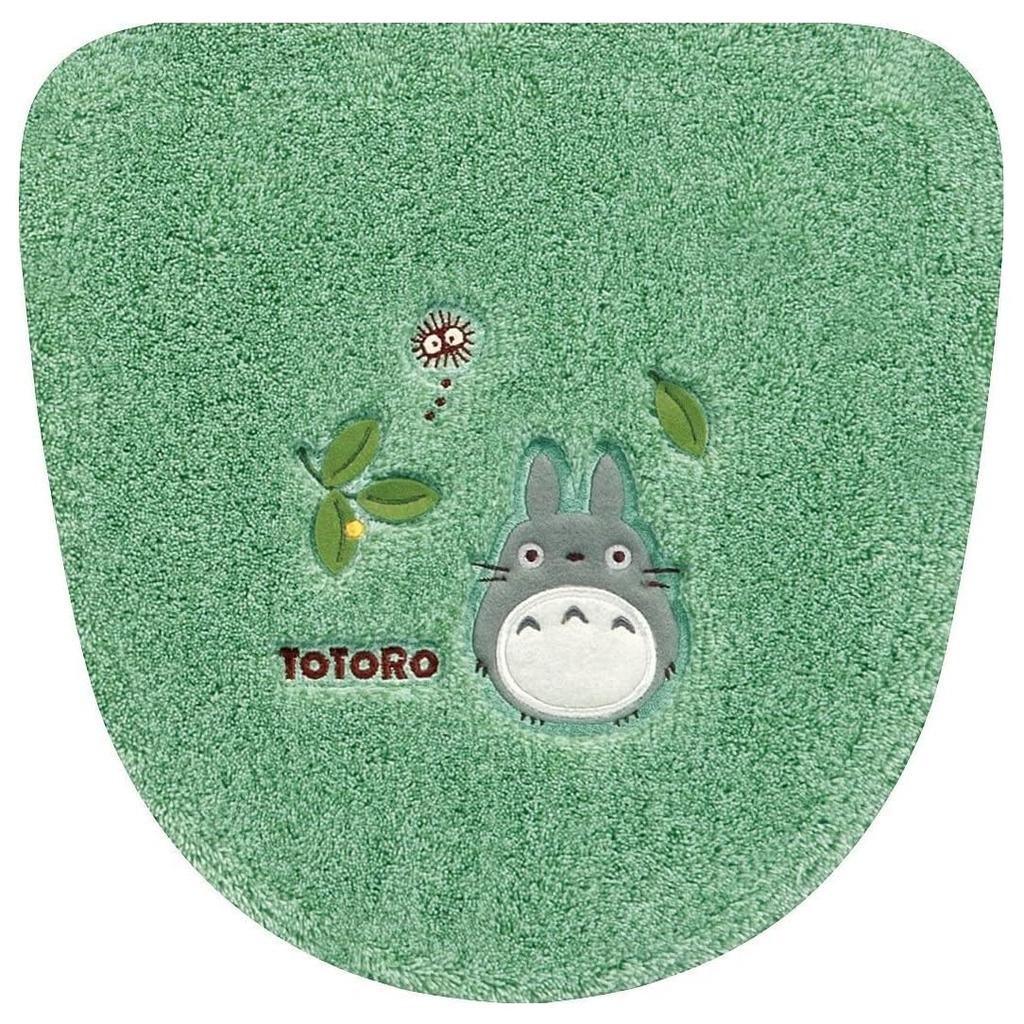 My Neighbor Totoro Toilet Mat Set Long Toilet Suitable for both Washlet and Standard Forest Green (4 pieces) Mat, Green, Multi-type, Toilets, Ghibli,