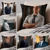 EElliot Stabler Kissenbezug Dekokissenbezug Verdeckter Knopf Strapazierfähiges Polyester Stuhlkissen