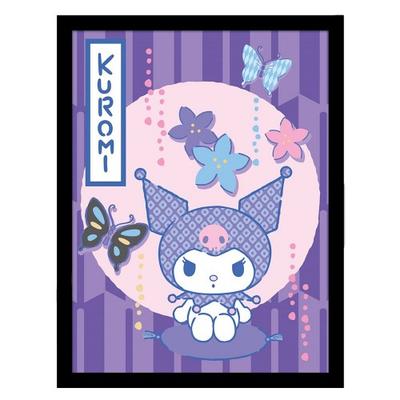 Sanrio Kuromi Gerahmtes Poster