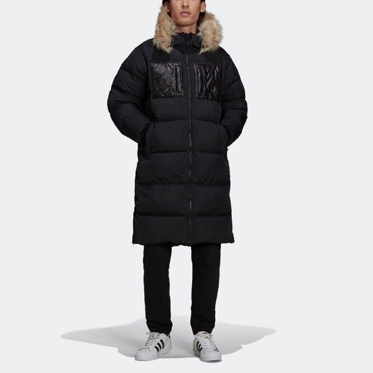 adidas Down Jackets Men's Black H11803