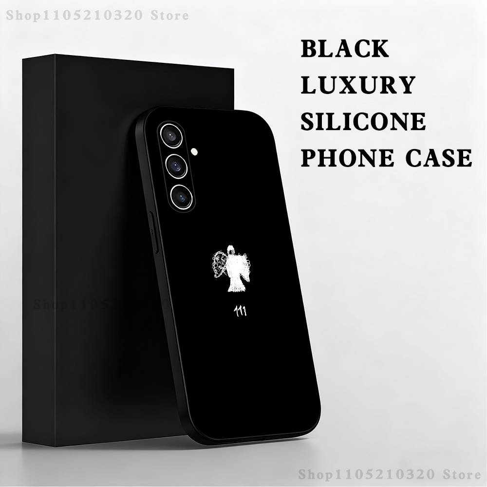 

M-Milo J 111 Singer Phone Case For Samsung S25,S24,S21,S22,S23,S30,Ultra,S20,Plus,Fe,Lite,Note,10 Black Soft Shell SamsungA12