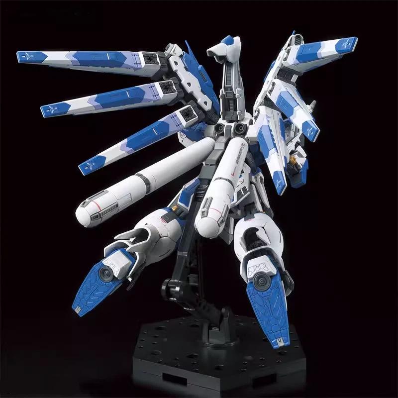 Latest Rg 1/144 Hi-Nu Assembly Model Kit With Water Decals No Bracket Action Figures Desktop Ornament Surprise Present Collectible Plaything