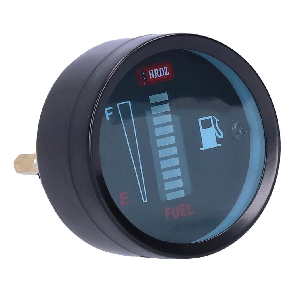 LED-Kraftstoffmessanzeige, 52 mm Durchmesser, 12 V, einstellbarer Widerstand für Auto und Motorrad