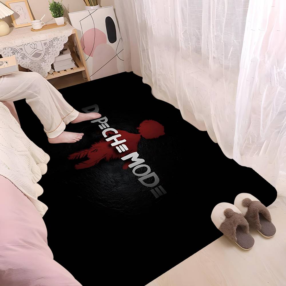 D-Depeche M-Mode Room Mats Retro Multiple Choice Living Room Kitchen Rug Non-Slip Welcome Rug
