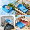 Small Animal Chill Sleeping House, Summer Cooling Hamster Bed Removable Ice Drawer Design for Hamsters Gerbils Daily Use