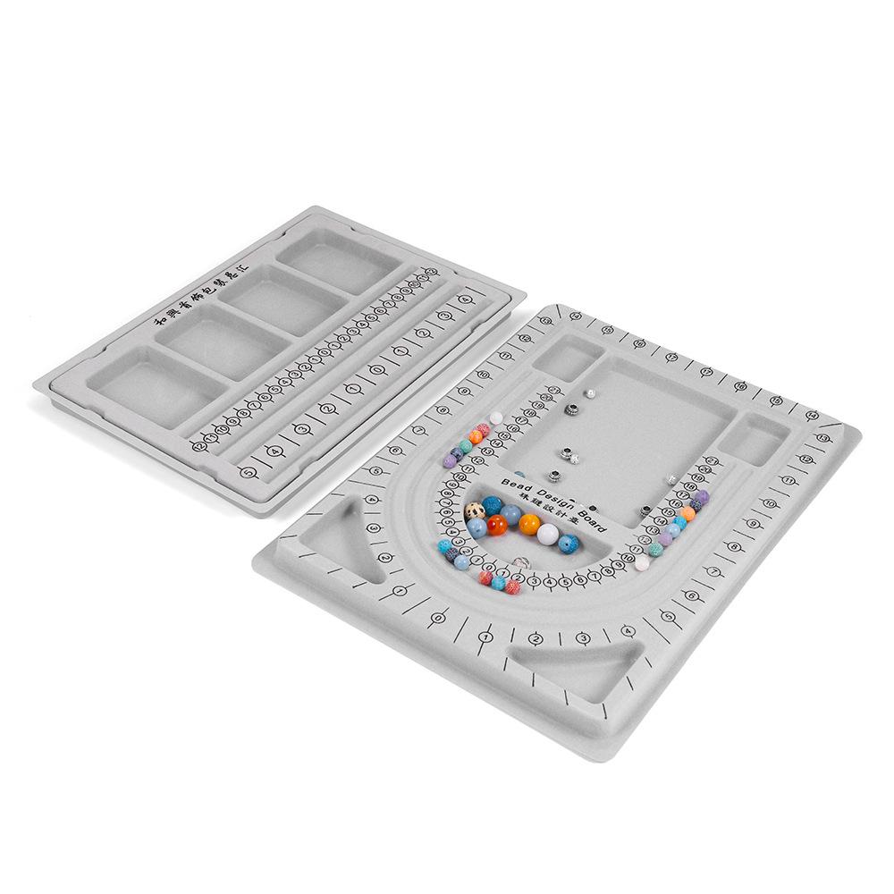 Jewelry Design & Measuring Tray for Necklaces, Bracelets, and DIY Projects