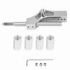 Car Stainless Steel   Height Lever Extension for   Manual   Knob (Black)
